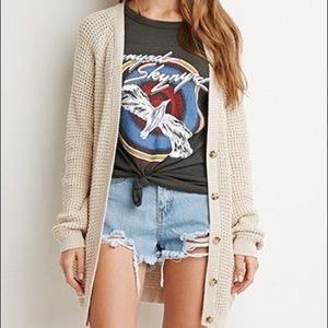 Forever 21 button down sweater
